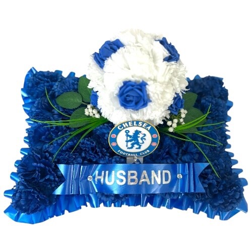 Fußball grab trauer blumen - fußball,