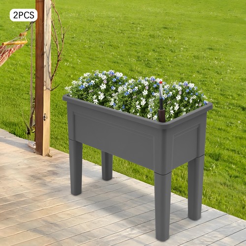 2pcs erhobene gartenbetten - erhobene,