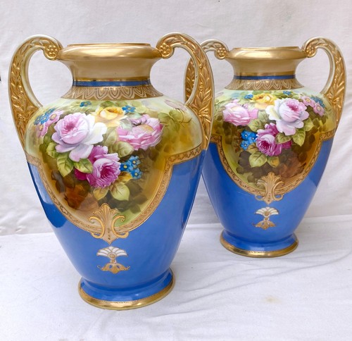 Noritake großes paar vasen - noritake,