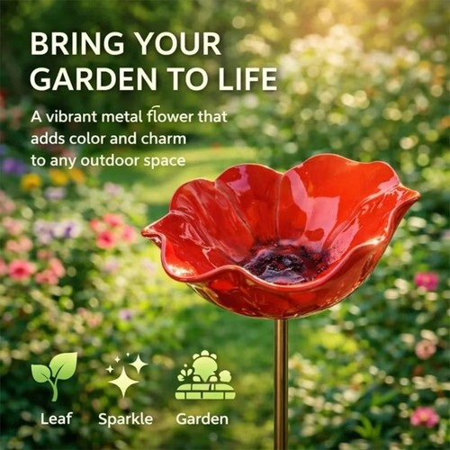 Handarbeit metall blumen - handarbeit,