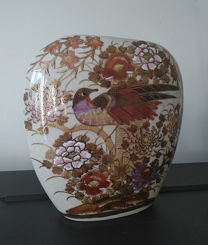 Kutani vase groß echt - vase,