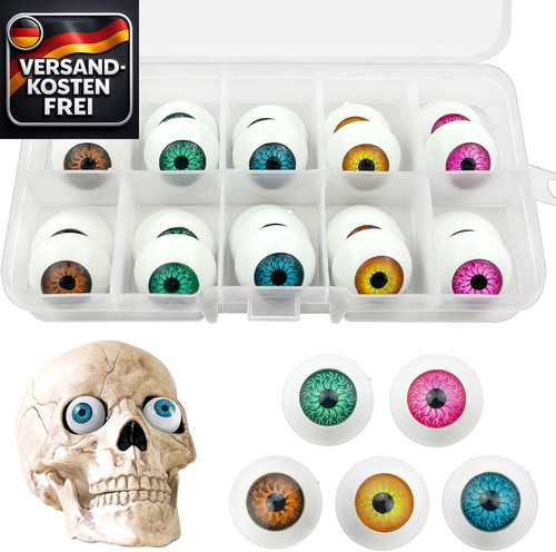 Künstliche augäpfel set - augäpfel, 30