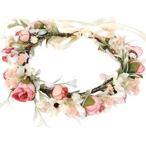 Blumenkrone haarkranz boho - blumenkrone,
