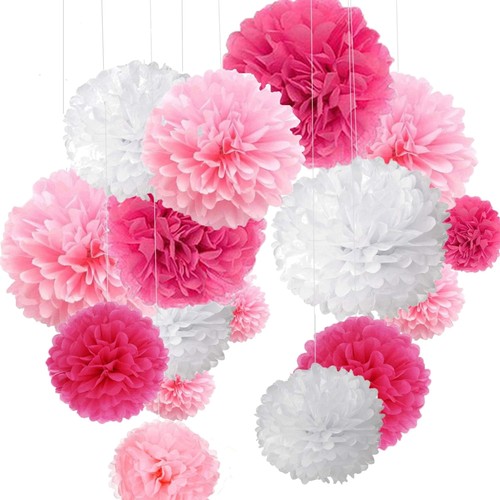 Pompom deko set - deko,
